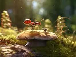 Lively Ants - image for Ants and Fungi: How They Cultivate and Harvest Food
