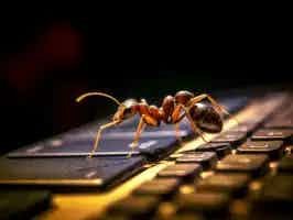 Lively Ants - image for How can I get rid of ants in my laptop?
