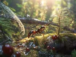 Lively Ants - image for Ants and Their Foraging Behavior: How They Search for Food