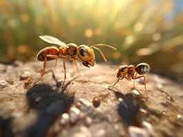 Lively Ants - image for The Connection Between Ants and Honeydew-Producing Insects