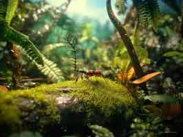 Lively Ants - image for Rainforest Ants: Unpacking the Diversity of Ants in the Amazon