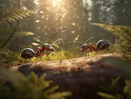 Lively Ants - image for How Ants Talk: Pheromones, Signals and Collective Intelligence