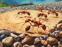 Lively Ants - image for Why do dead ants attract more ants?