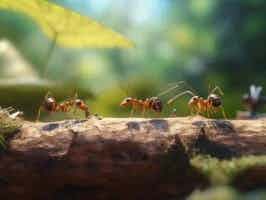 Lively Ants - image for Why are ants always following each other?